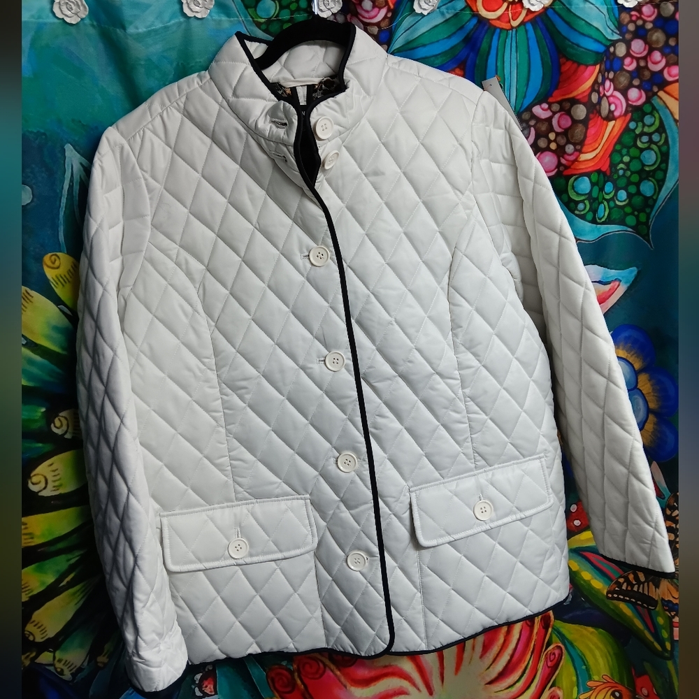 David Basso qvc Jacket White Size XL